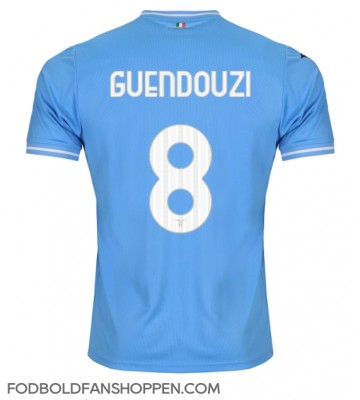 Lazio Matteo Guendouzi #8 Hjemmebanetrøje 2023-24 Kortærmet